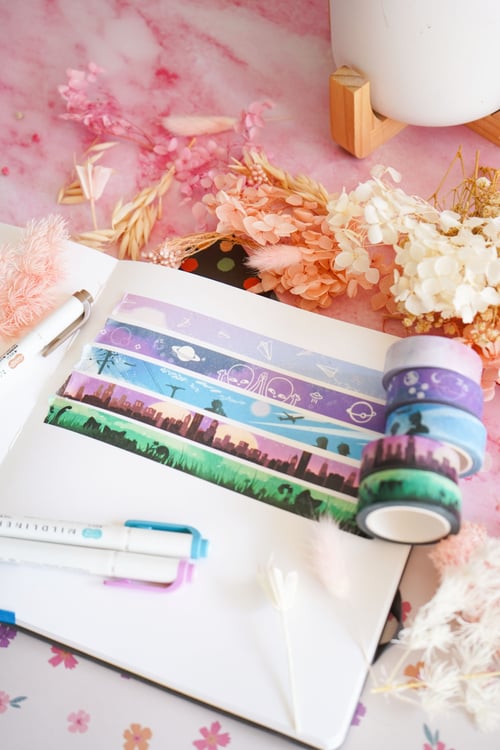 Image of [LIMITED QUANTITY] Reminiscent Washi Tape Collection 