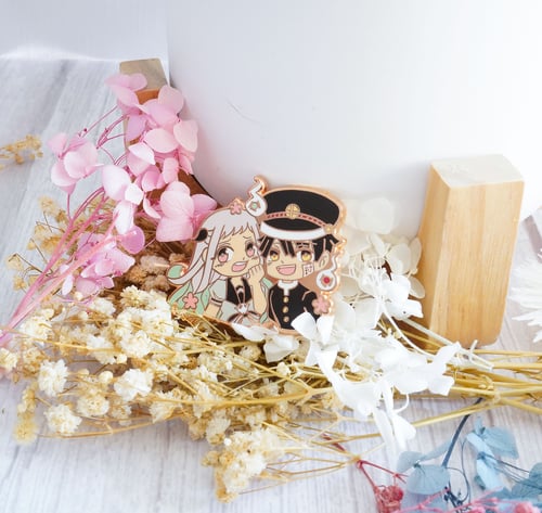 Image of Toilet Bound Hanako-Kun Couple Enamel Pins