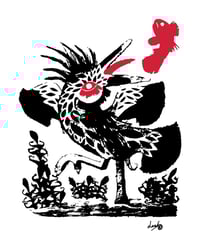 "GLORIOUS EGRET SILHOUETTE" | OPEN EDITION | GICLEE PRINT