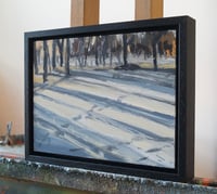 Image 4 of Footsteps in the Snow - Framed Original