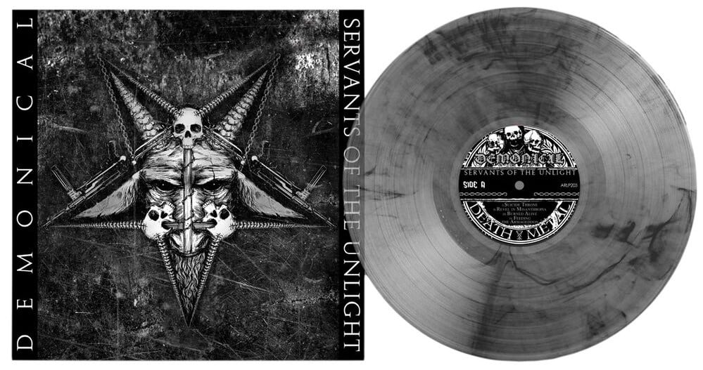 Image of SERVANTS OF THE UNLIGHT LP - CLEAR