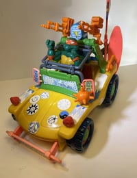 Image 1 of Mike's Kowabunga Surf Buggy 1991 Teenage Mutant Ninja Turtles TMNT Playmates