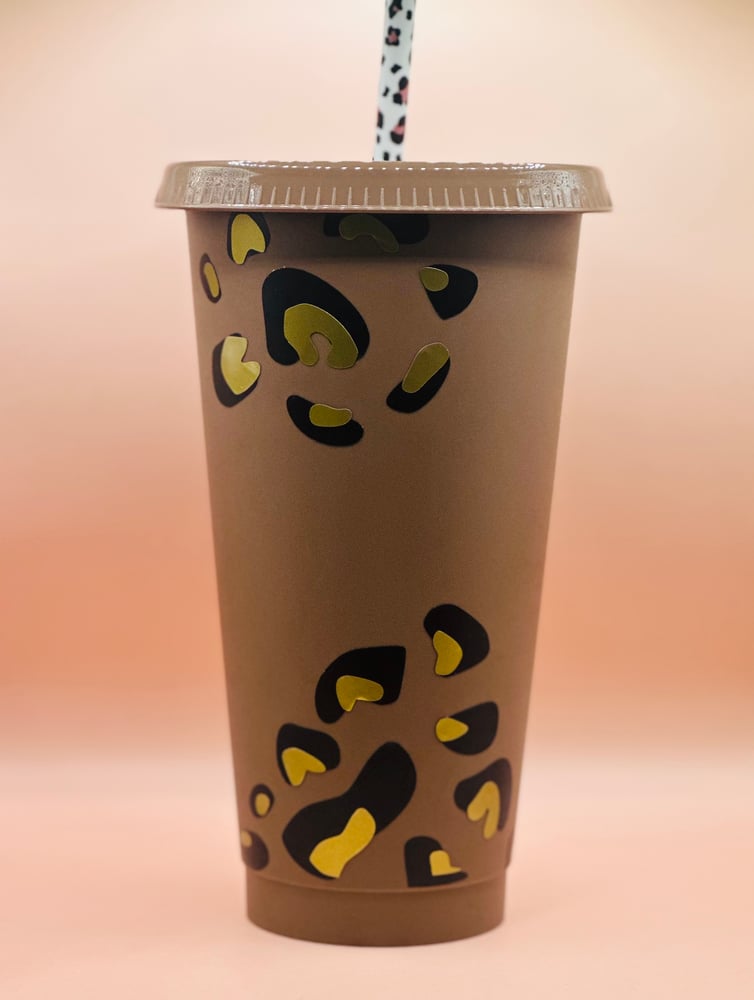 Image of Leopard Print Cold Cups 