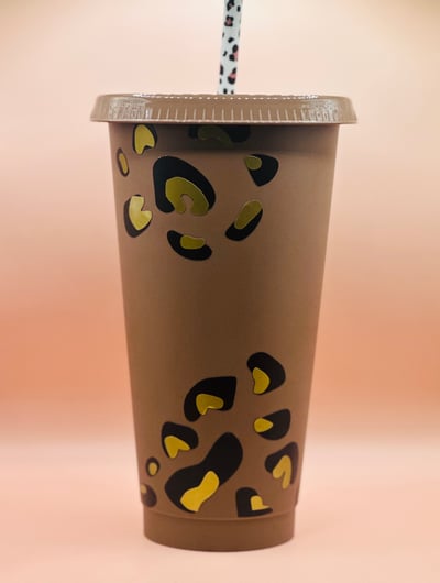 Image of Leopard Print Cold Cups 