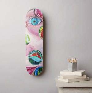 Image of Eyes That See Skateboard