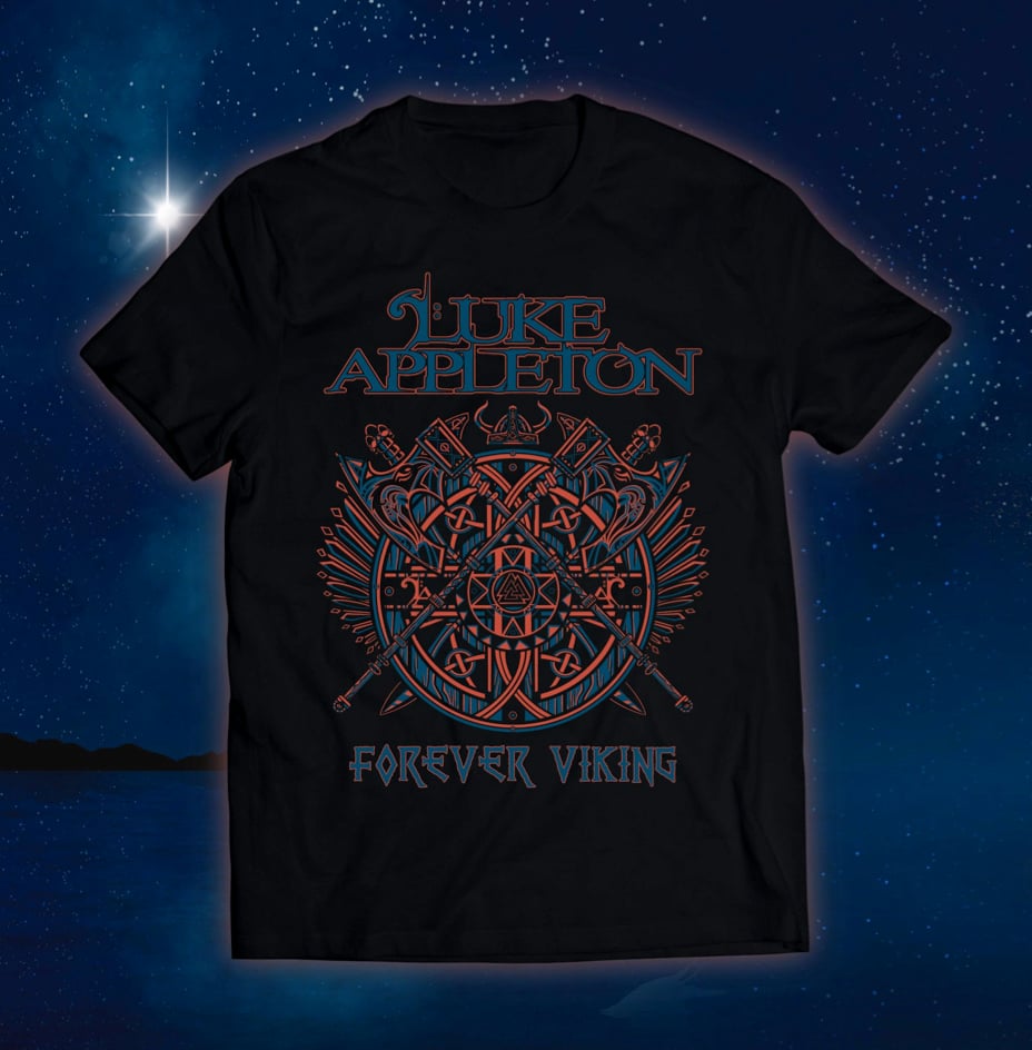 Option 2: Luke Appleton 'Forever Viking' CD & T-shirt
