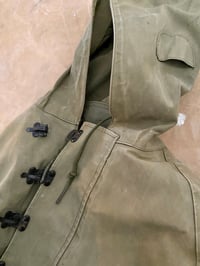 Image 3 of WW2 US NAVY FOUL WEATHER PARKA HOOKS TYPE 