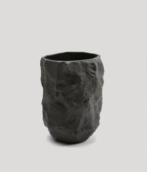 Max Lamb - Crockery Vase, Black