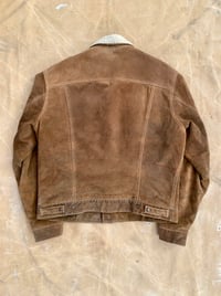 Image 2 of LEVI'S SHORTHORN SHEEPSKIN SUEDE JACKET