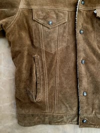 Image 4 of LEVI'S SHORTHORN SHEEPSKIN SUEDE JACKET