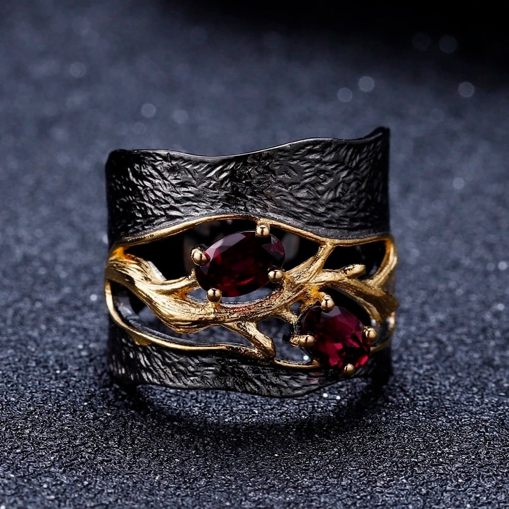 Handmade Branch Rings