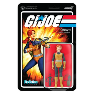 G.I. Joe Super7 ReAction Figure – Scarlett