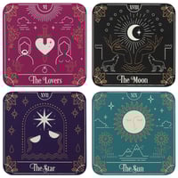 Image 1 of Tarot Inspired Coasters