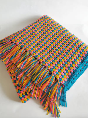 Image of Candy Clown Throw Blanket