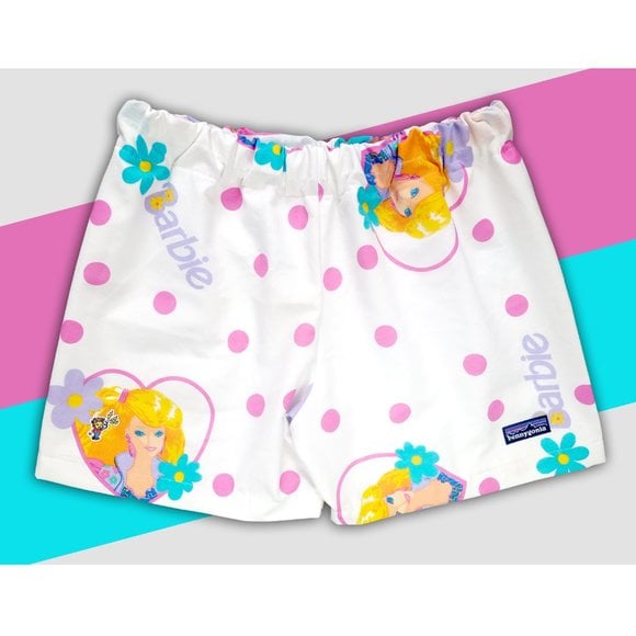 Vintage 1991 Barbie Custom Reworked Bennygonia Shorts