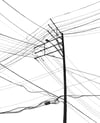 Power Lines Drawing #78 (Detroit, North End)