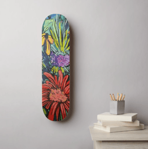 Image of Pennsylvania Wildflowers Skateboard