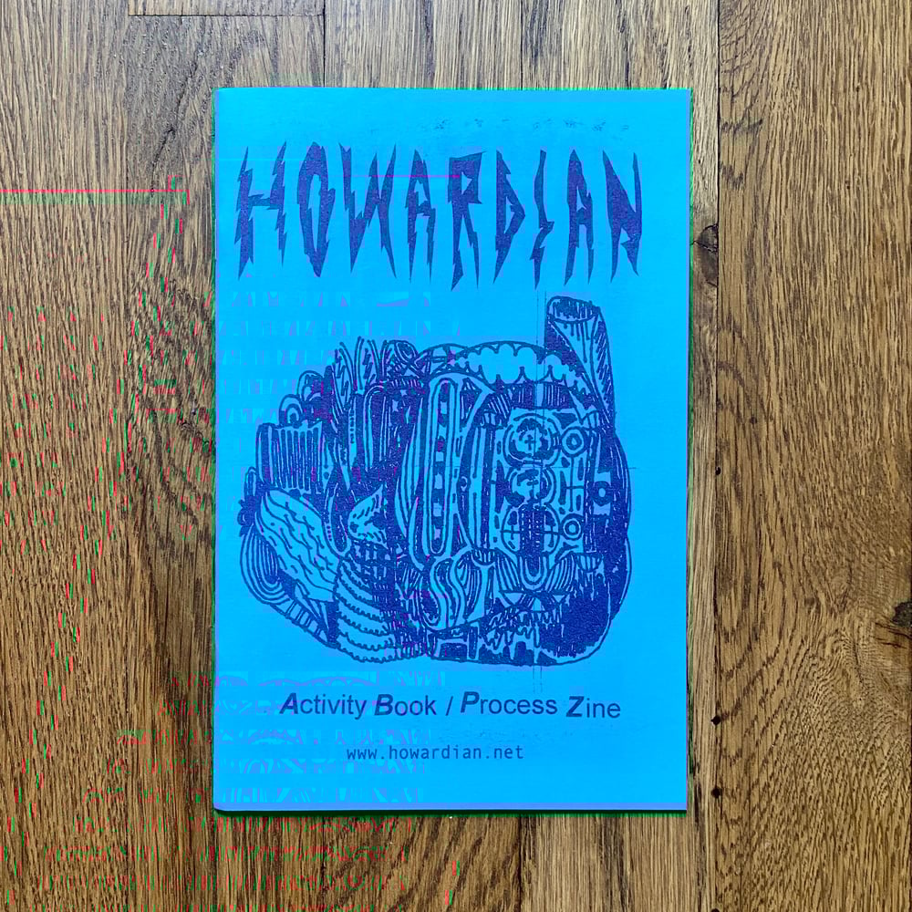 Image of HOWARDIAN process zine