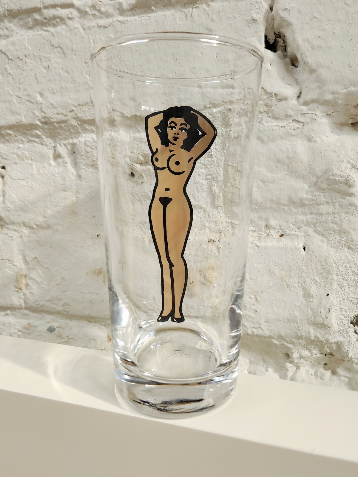 Image of 14oz Peekaboo glass