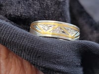 Image 4 of Diamond Geo-Inlay Sz5