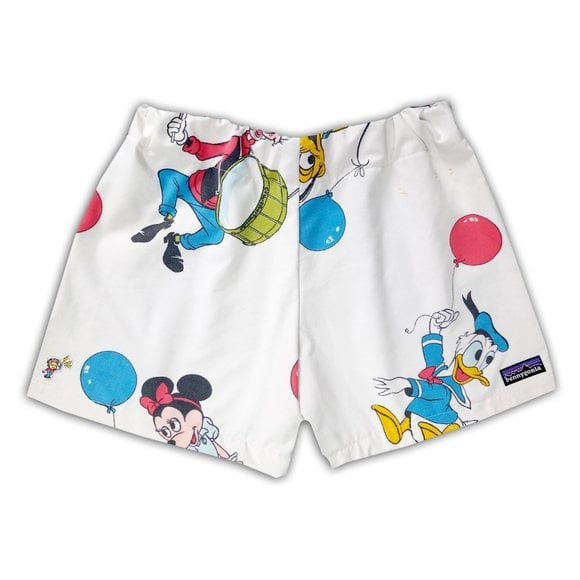 Vintage 1990s Disney Donald Duck Pluto Micky Mouse Custom Reworked Bennygonia Shorts
