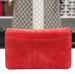 Image of  Vtg. Gucci Reddish Orange Suede Clutch