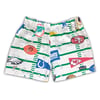 Vintage 1996 NFL Field Of TEAMS Custom Reworked Bennygonia Shorts