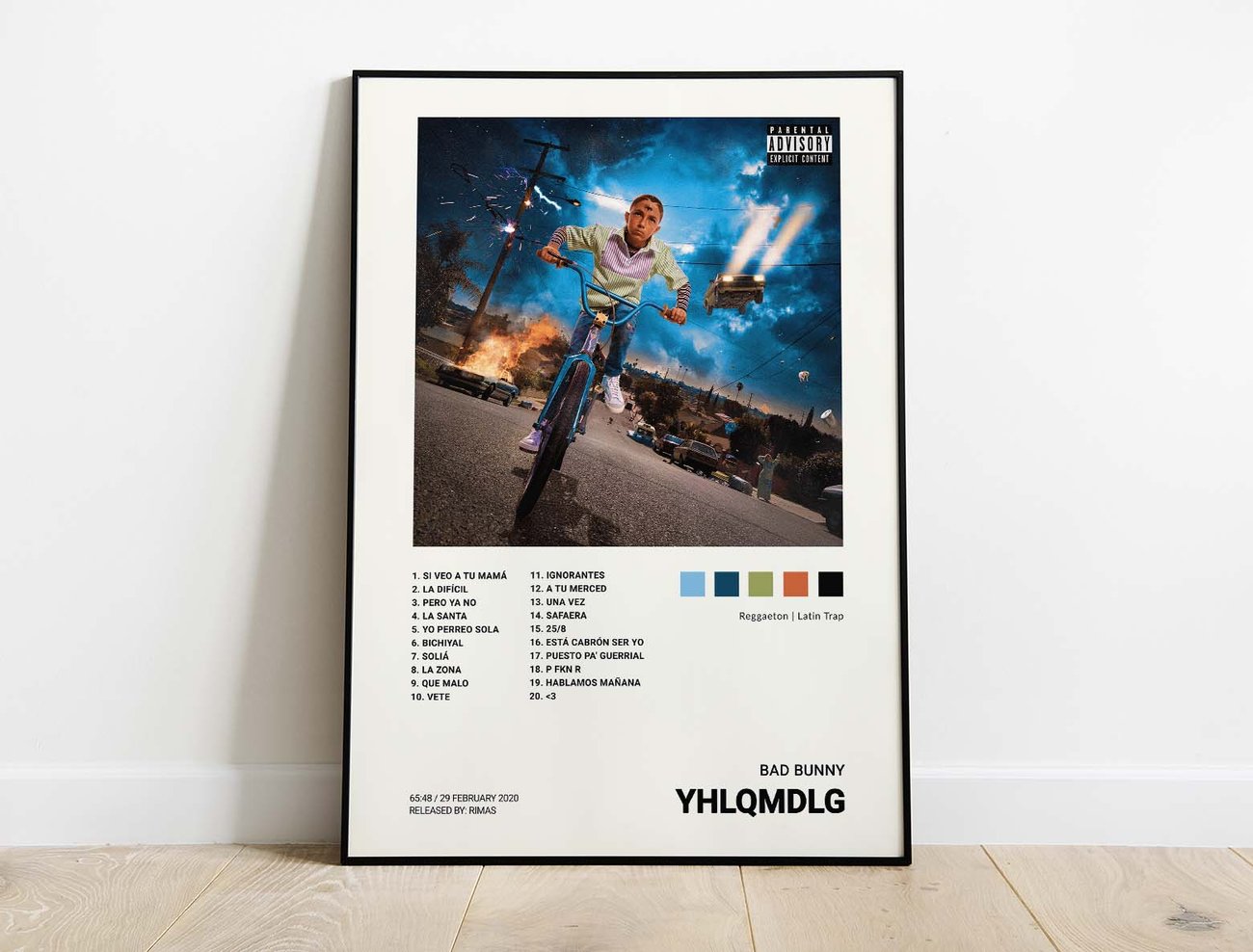 Bad Bunny - YHLQMDLG Album Cover Poster | Architeg Prints