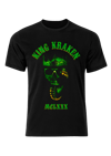 King Kraken skull design t shirt 