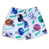 Custom Reworked Vintage 1993 NFL Teams Medley Bennygonia Shorts