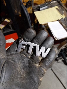 "FTW"    KEYCHAIN