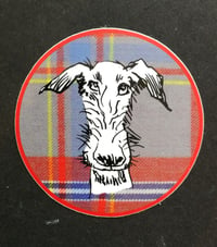 Image 1 of Wolfhound Plaid Sticker