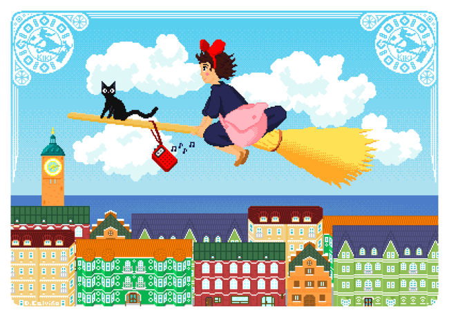 Kiki's Delivery Service - Lámina