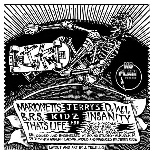 Image of Jerry's Kidz – "Well Fed Society" 7"