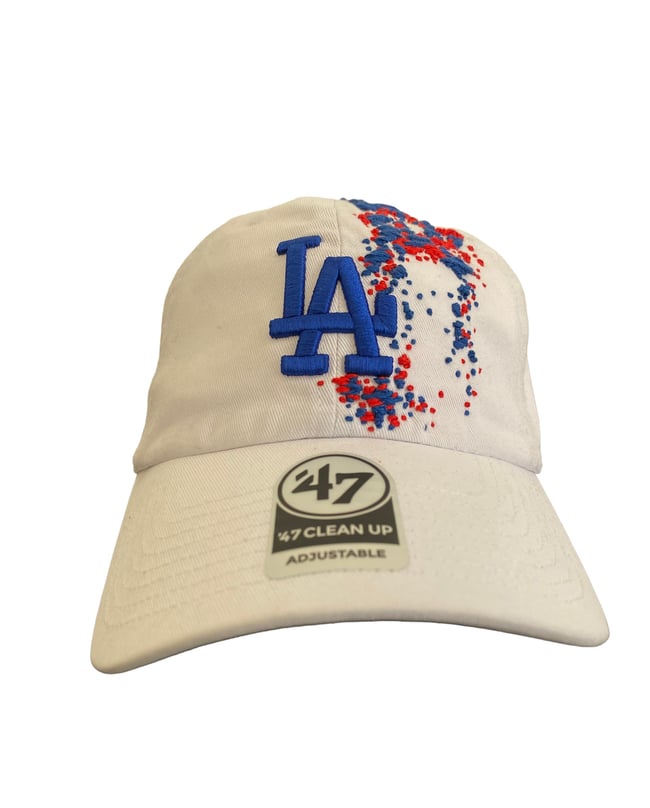 LA Dodgers Hat (splatter)