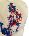 LA Dodgers Hat (splatter)