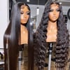 Brazilian 100% Human Hair Lace front Wigs Color 1B