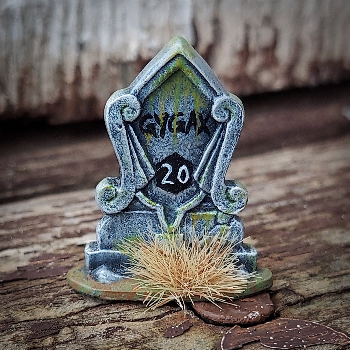 Gygax Memorial Tombstone Darling Creepshow
