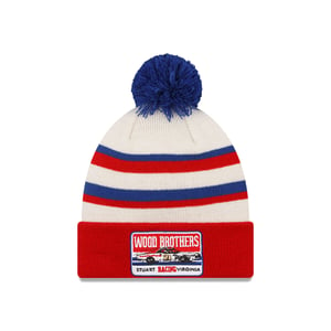 Image of Multi Color Beanie with Pom