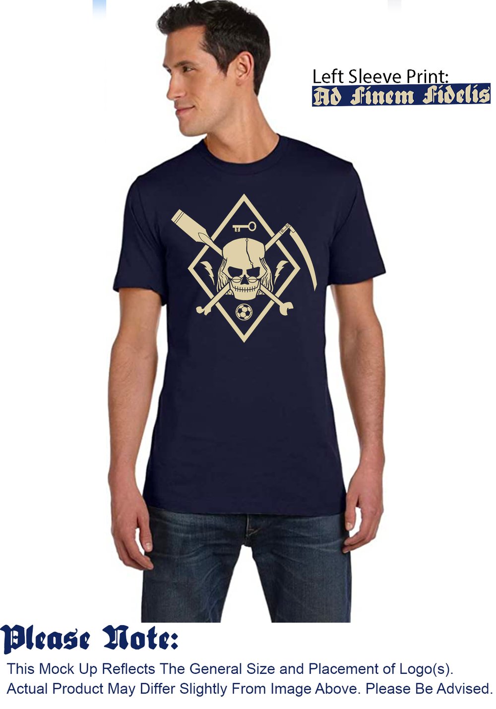 Navy Jolly Franklin T-Shirt
