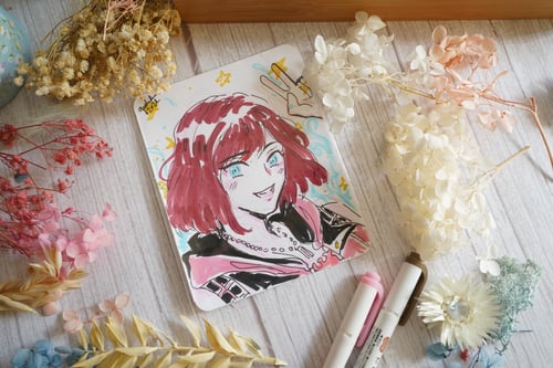 Image of KH3 Kairi Original Art