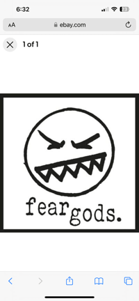 fear gods. CD