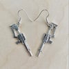 Space Rifle Earrings