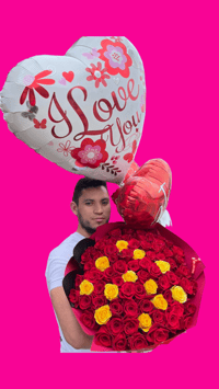 Ramo Buchon Con Globos
