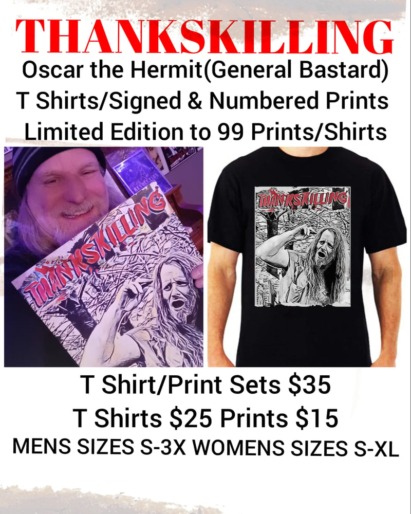 Image of Thankskilling Oscar the Hermit T Shirt/Print Set