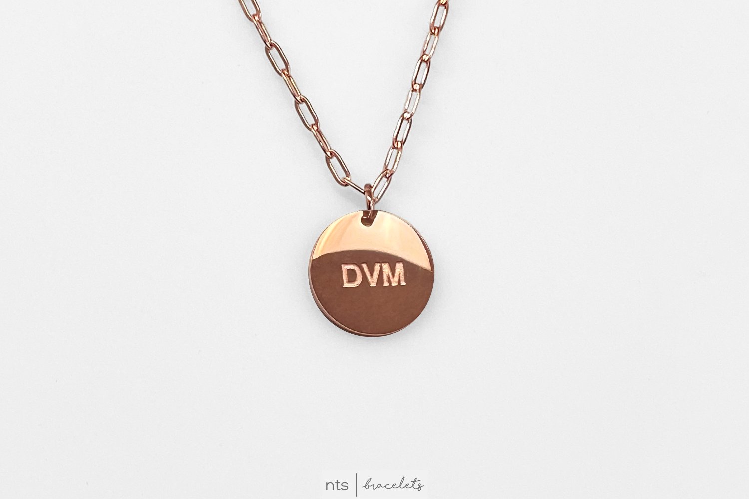 Image of DVM CIRCLE NECKLACE (Rose Gold + Limited Edition)