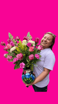 Arreglo de Rosas con Flores 3