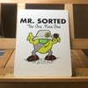 Mr Sorted Top One Nice One A5 Metal Sign