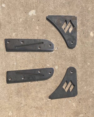 Image of SUZUKI SAMURAI 3 light kit with harness and Light bar mounts