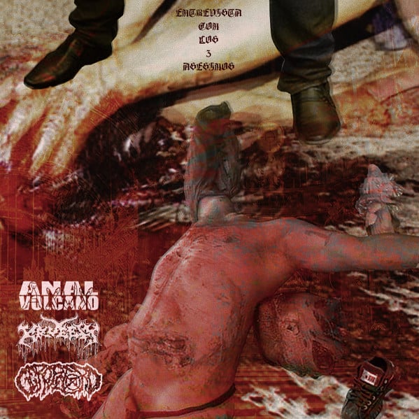 Image of KRUELTY / ANAL VOLCANO / GEROPETORO - Entrevista Con Los 3 Asesinos Split CD